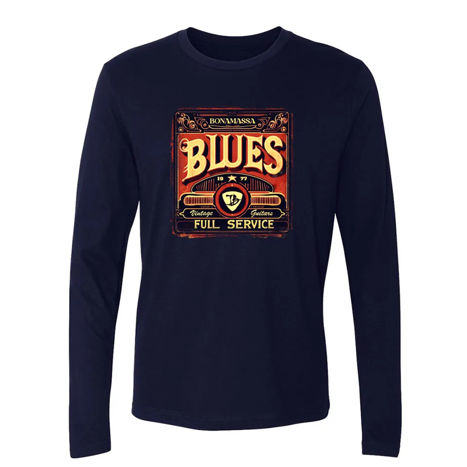 Joe Bonamassa Full Service Blues langermet t-skjorte svart