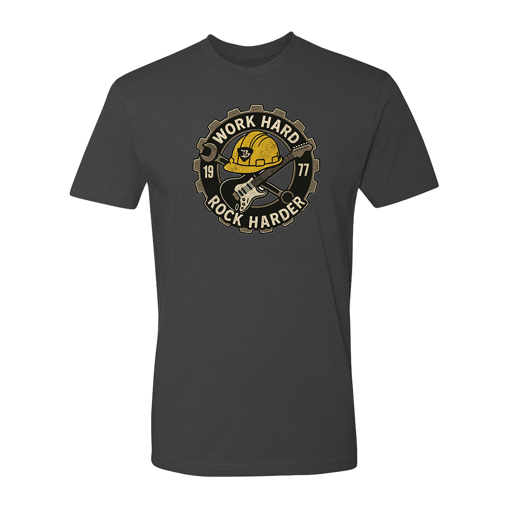 Joe Bonamassa Work Hard, Rock Harder t-skjorte svart bomull