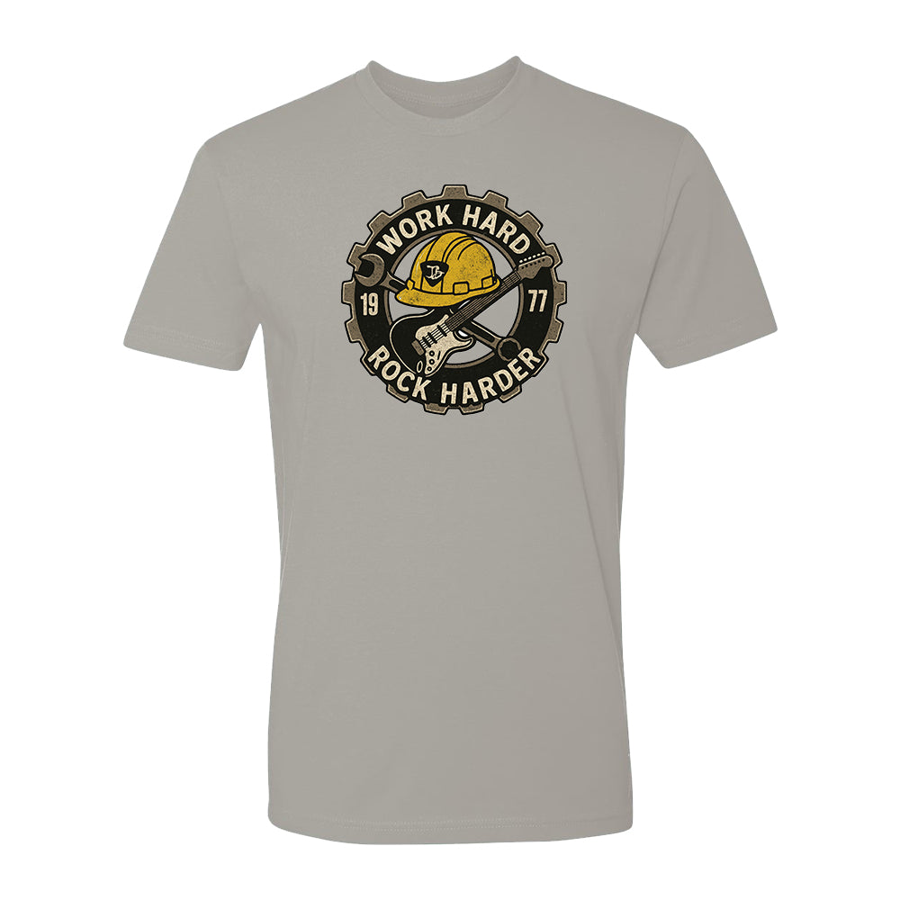 Joe Bonamassa Work Hard, Rock Harder t-skjorte svart bomull