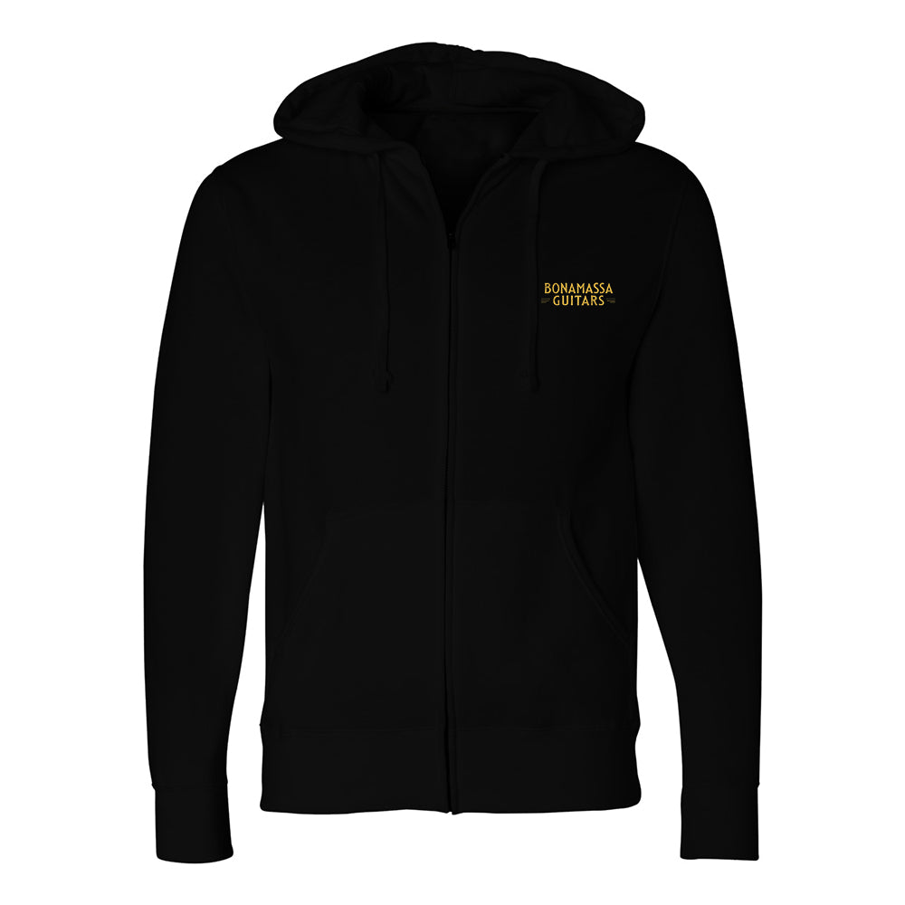 Joe Bonamassa Standard Gold hettejakke unisex glidelås