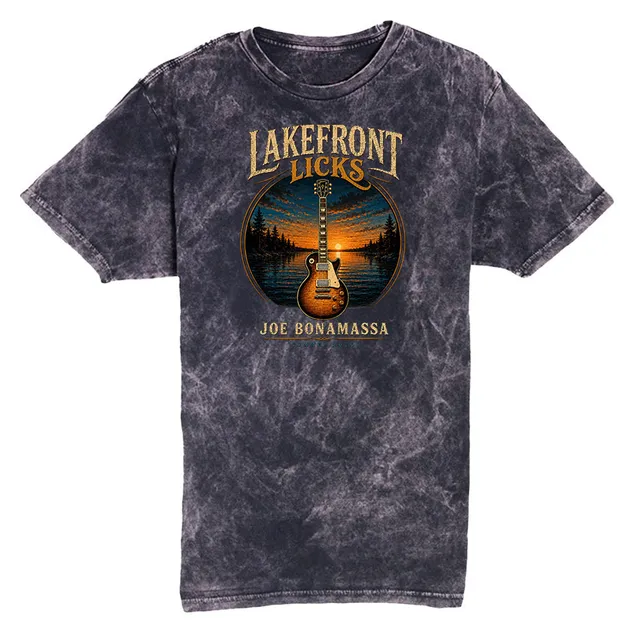 Joe Bonamassa Lakefront Licks Lane Seven Vintage t-skjorte svart