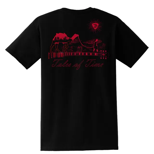 Joe Bonamassa Tales of Time t-skjorte lomme unisex bomull