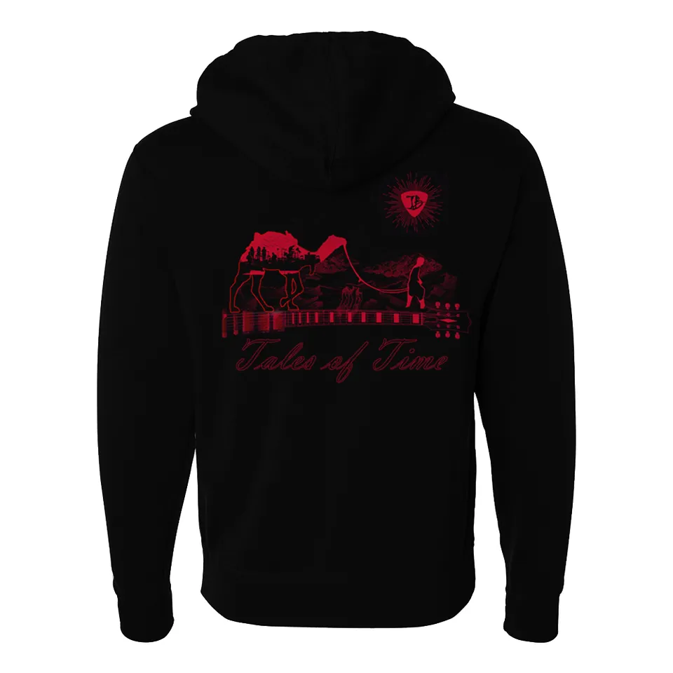 Joe Bonamassa Tales of Time Zip-Up Hoodie hettejakke unisex