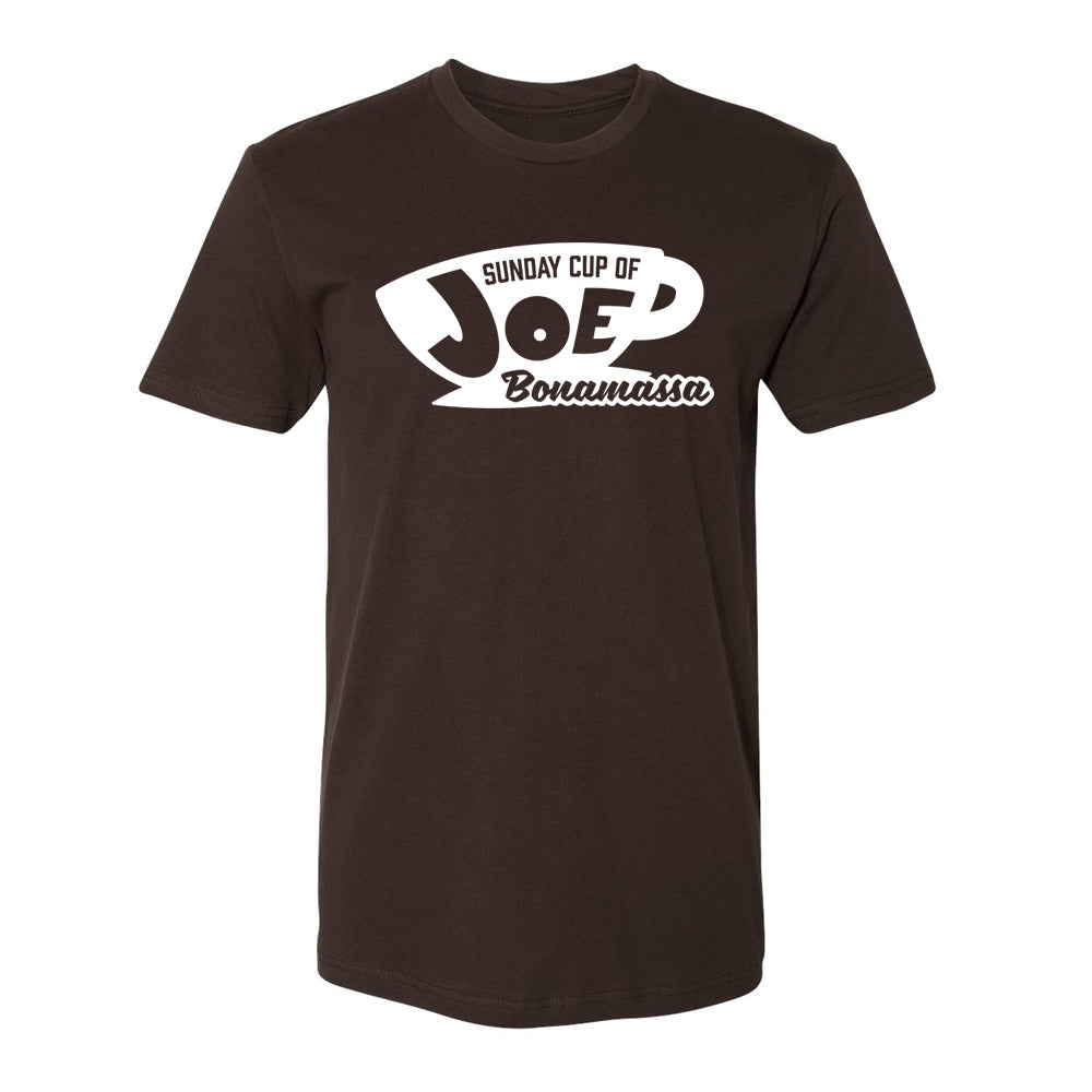 Joe Bonamassa Sunday Cup Of Joe t-skjorte svart bomull