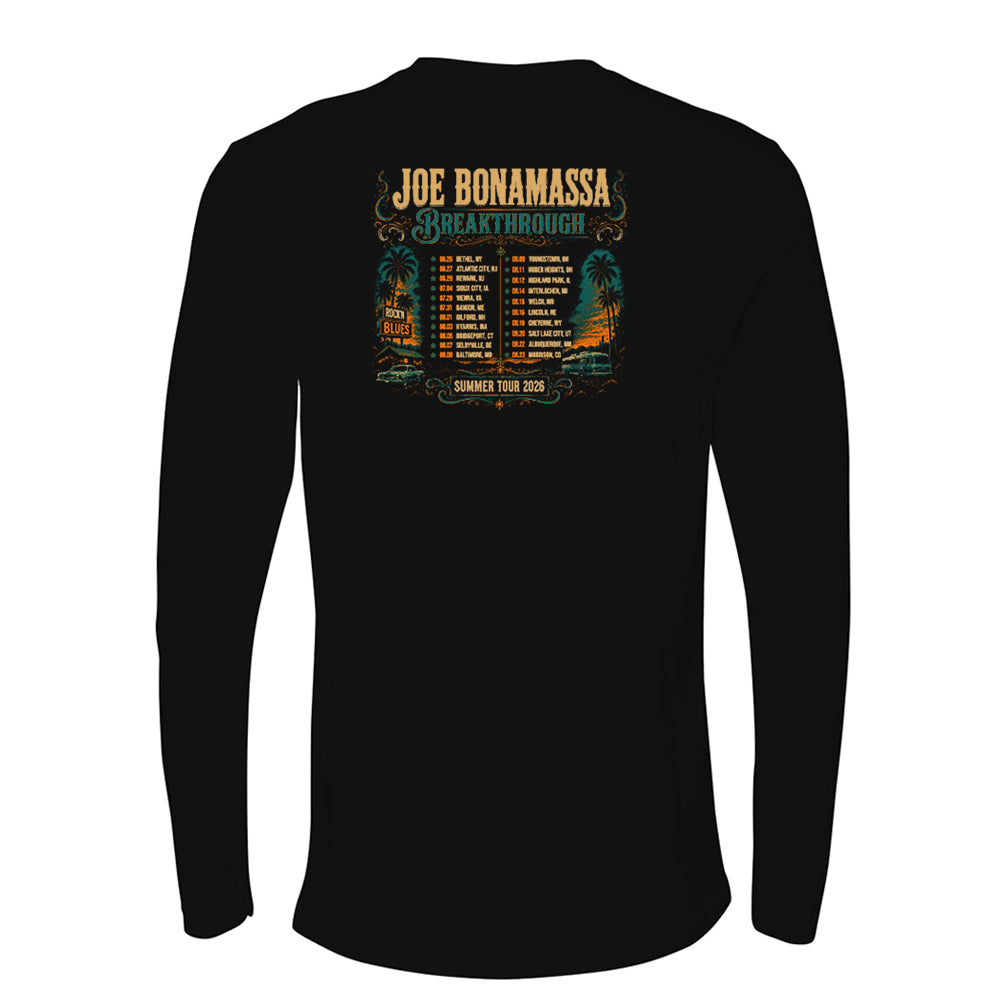 Joe Bonamassa 2026 Summer Tour longsleeve svart
