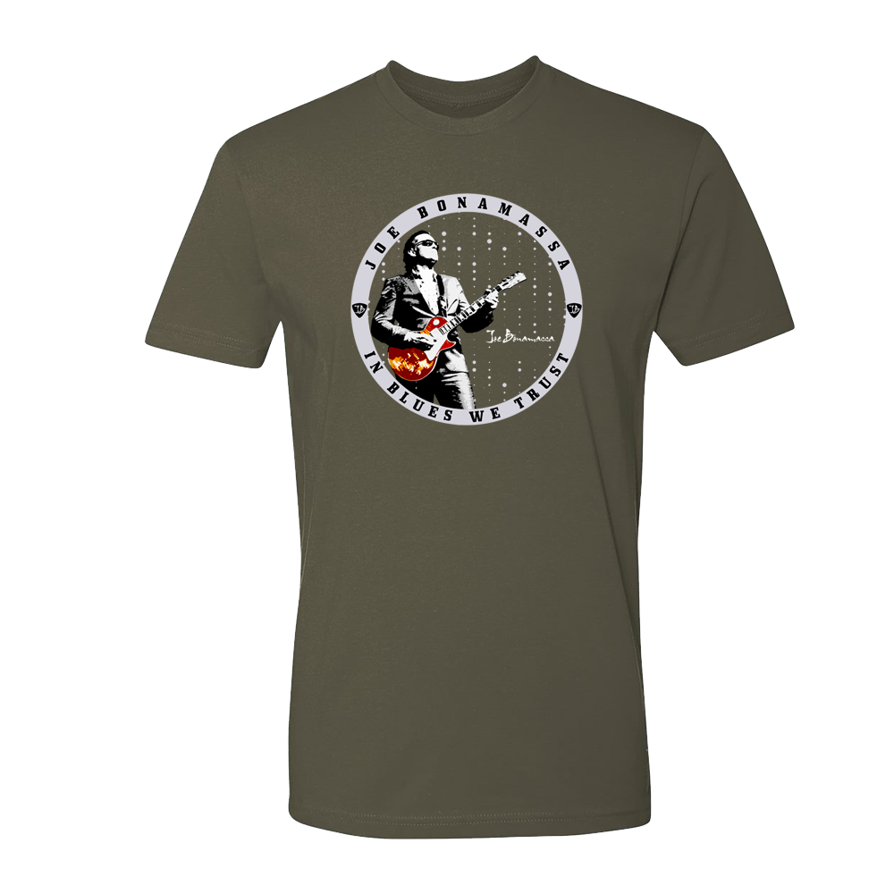 Joe Bonamassa 2020 No Blues No Glory t-skjorte svart bomull