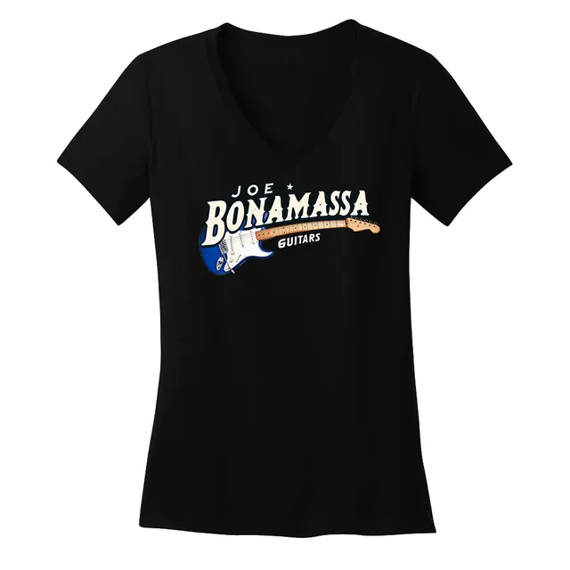 Joe Bonamassa Royal Strat v-hals t-skjorte dame bomull