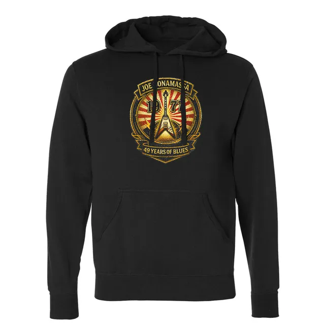 Joe Bonamassa 49 Years Flying V hoodie unisex