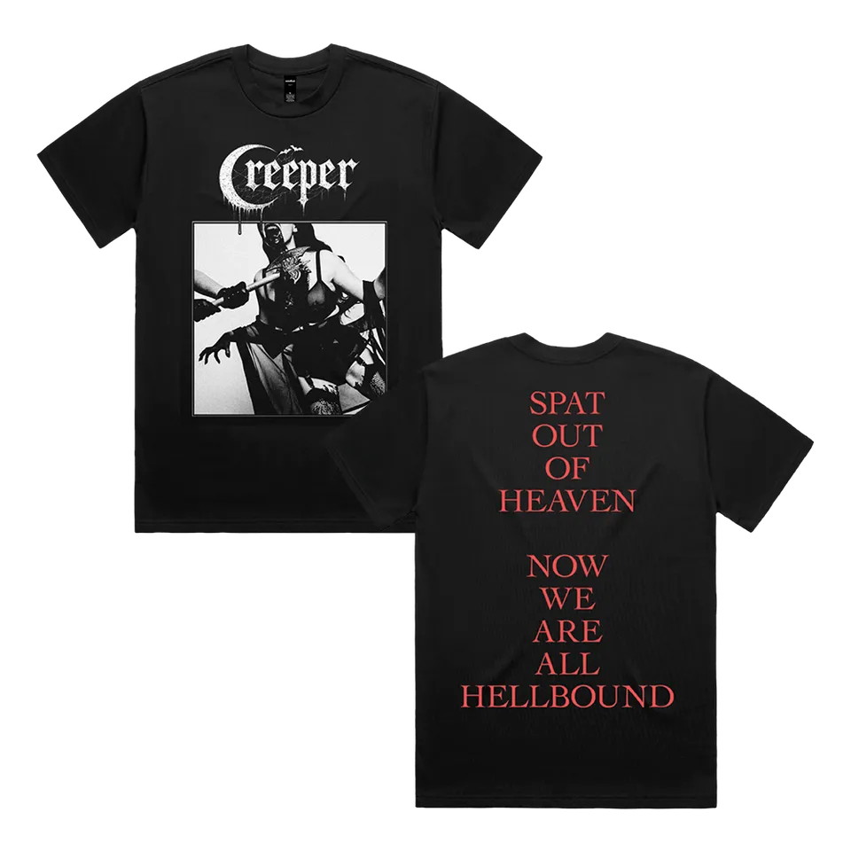 Creeper Spat Out Of Heaven t-skjorte relaxed