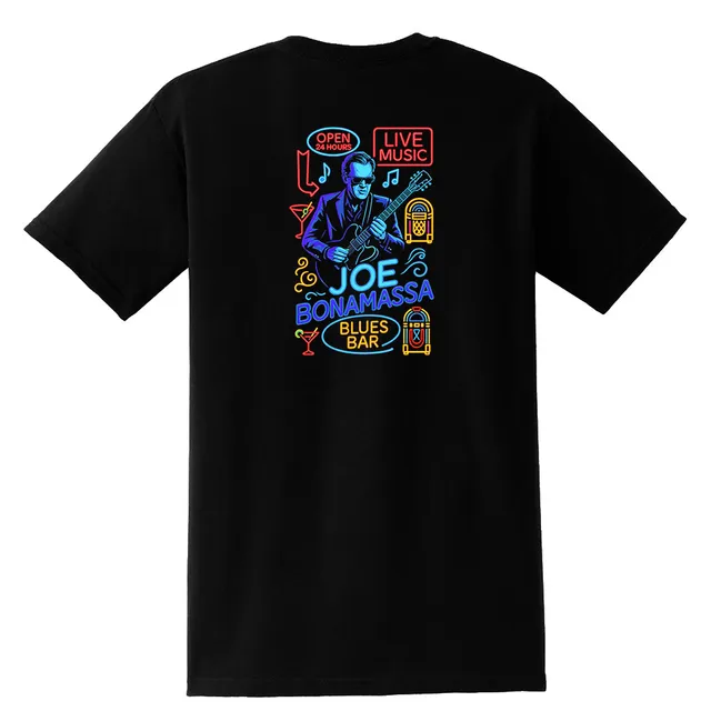 Joe Bonamassa Soho Blues Pocket t-skjorte svart lomme