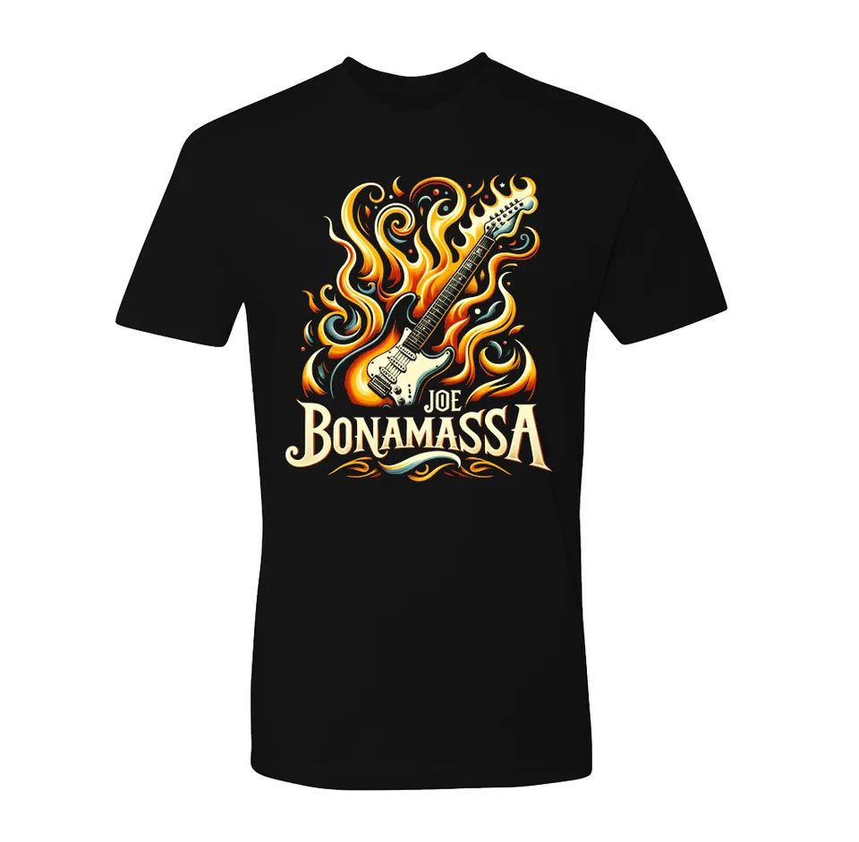 Joe Bonamassa Forged in Blues t-skjorte unisex svart bomull
