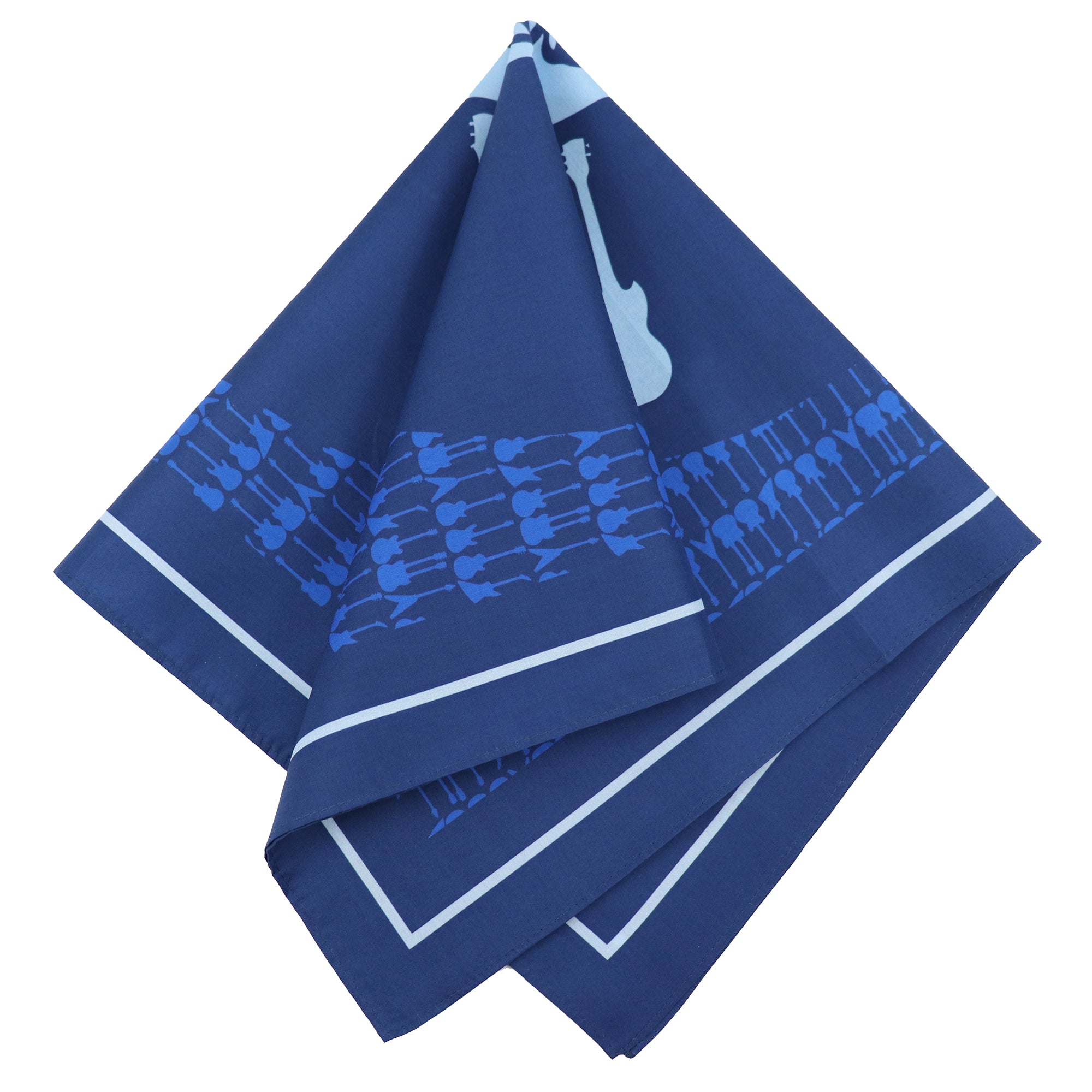 Joe Bonamassa Guitars bandana navy blå bomull 21"
