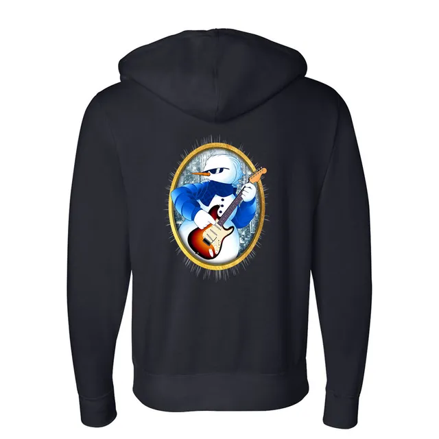 Joe Bonamassa Ice Cold Blues zip-hoodie svart unisex