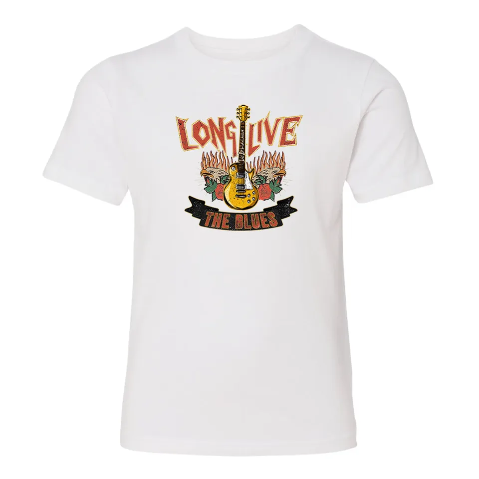 Joe Bonamassa Long Live the Blues t-skjorte barn svart bomull