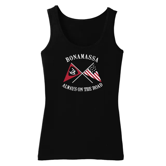 Joe Bonamassa Sailin Blues singlet dame svart bomull