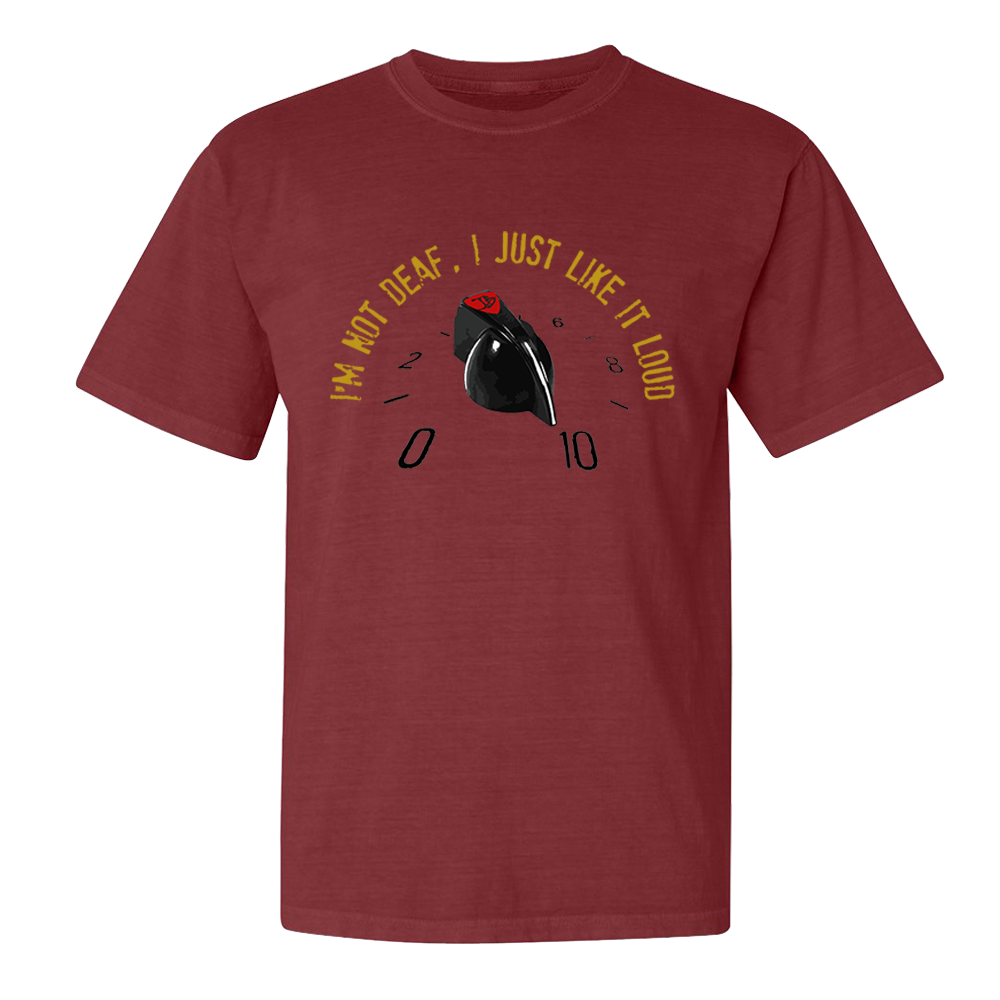 Joe Bonamassa I'm Not Deaf Comfort Colors t-skjorte pepper garment