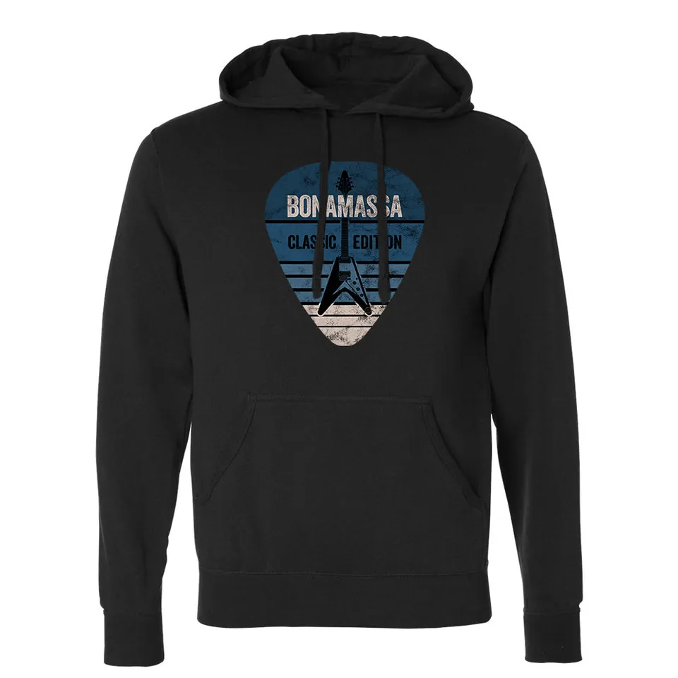 Joe Bonamassa Classic Blues Pick hettegenser svart unisex