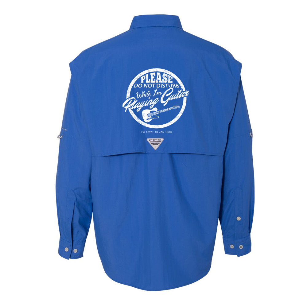 Joe Bonamassa Do Not Disturb Columbia PFG Bahama II Skjorte hvit