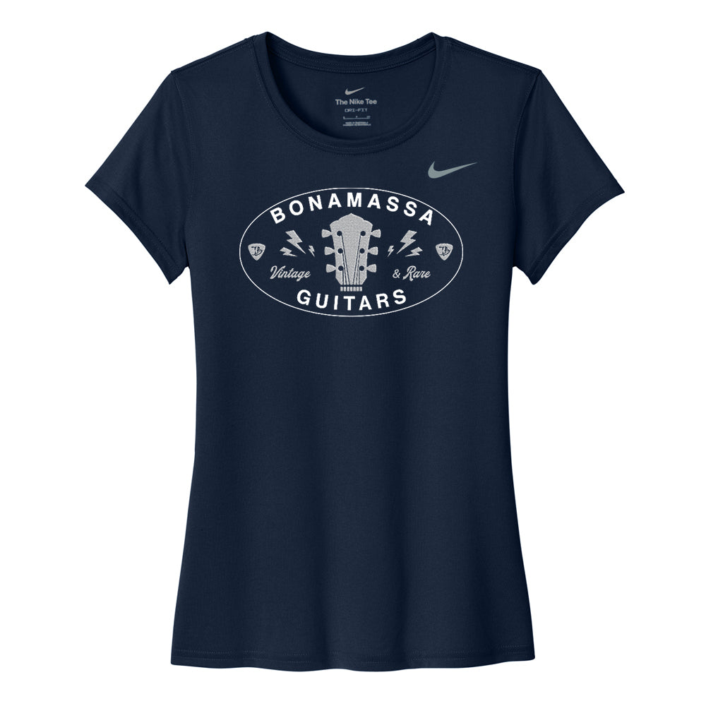 Joe Bonamassa Vintage Oval t-skjorte svart dame Dri-FIT