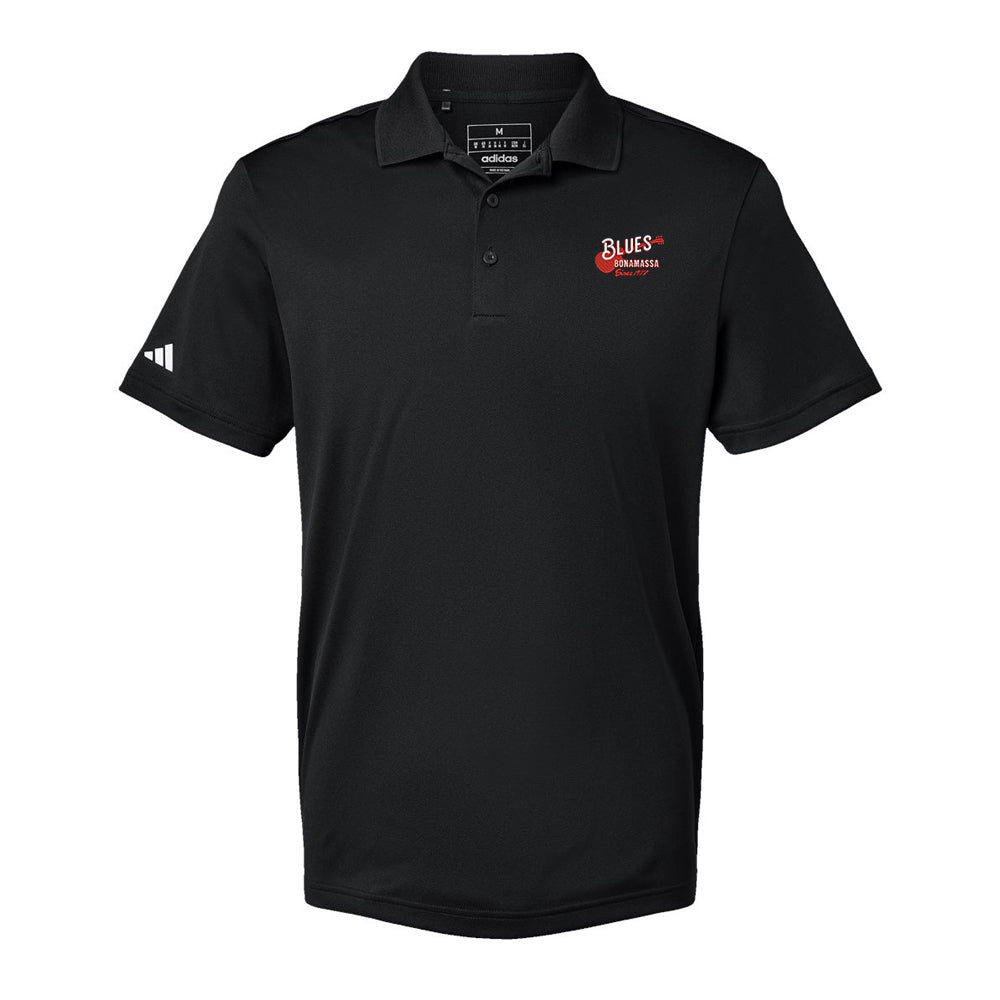 Joe Bonamassa Certified Blues Adidas Basic polo herre resirkulert