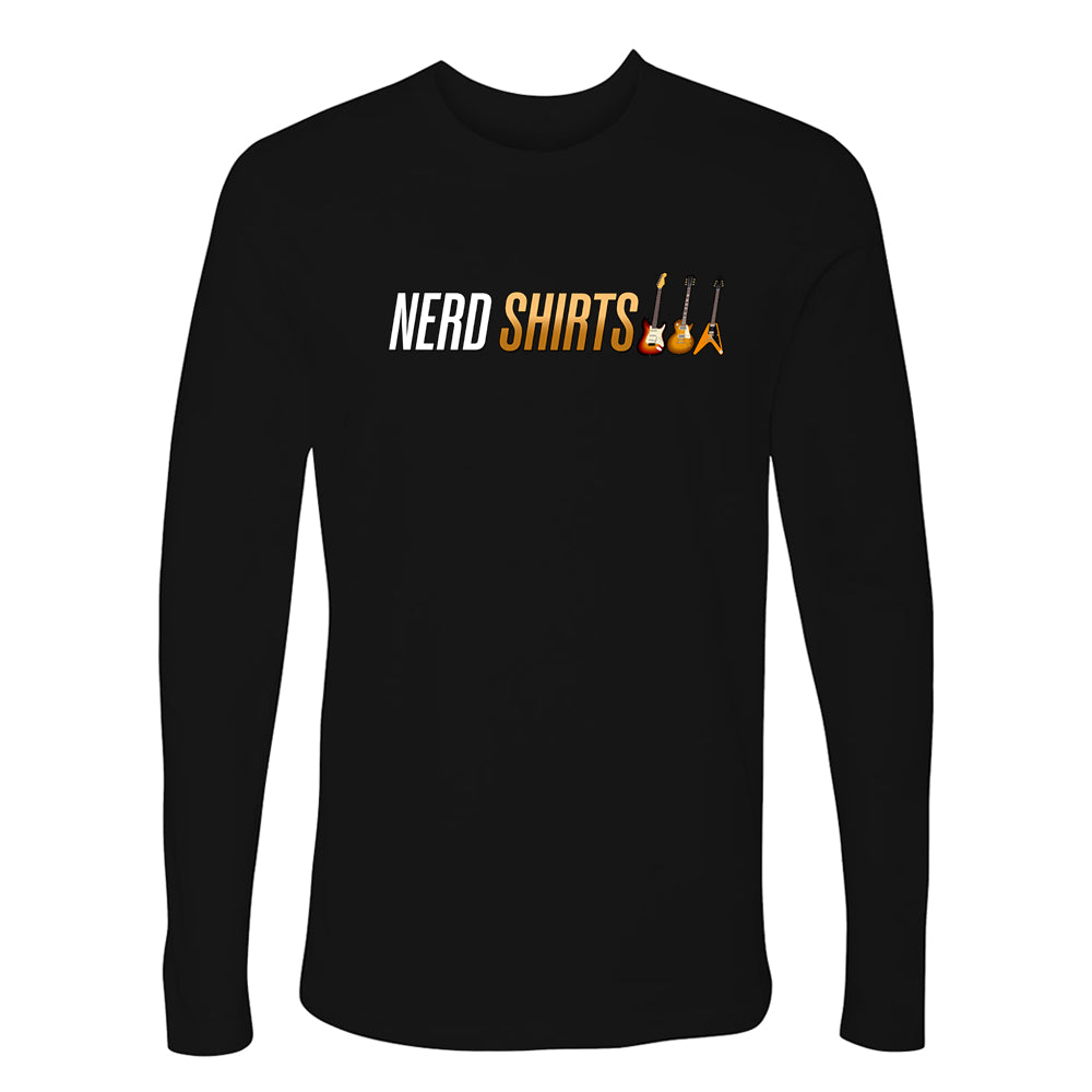 Joe Bonamassa Nerd Shirts langermet t-skjorte herre bomull