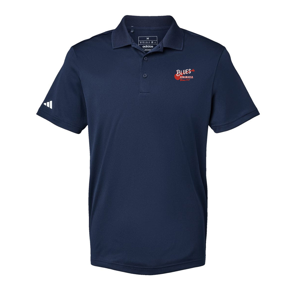 Joe Bonamassa Certified Blues Adidas Basic polo herre resirkulert