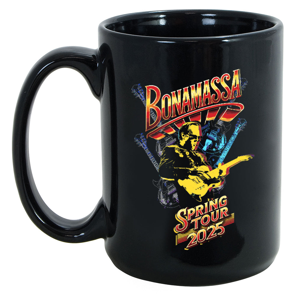Joe Bonamassa U.S. Spring Tour 2025 krus keramikk 11oz