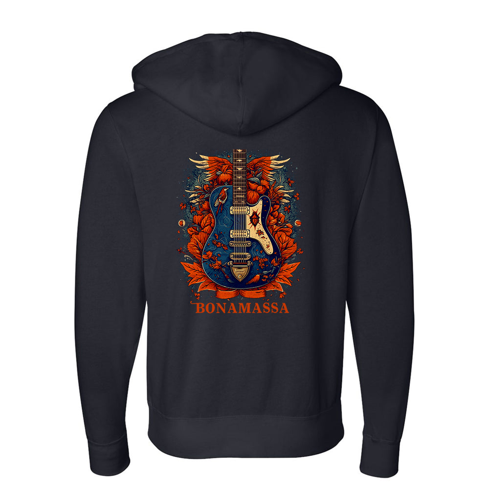 Joe Bonamassa Blues Reverie zip-hoodie hettegenser svart smal