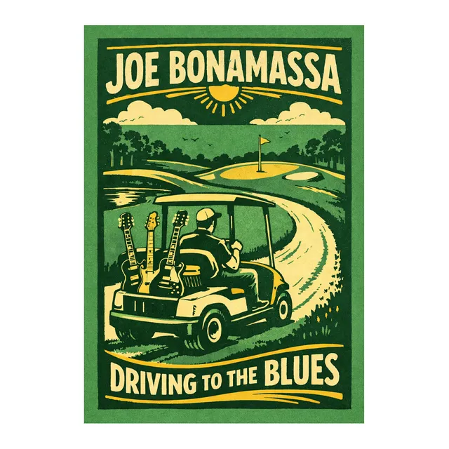 Joe Bonamassa Driving To The Blues plakat 21x14 samleobjekt
