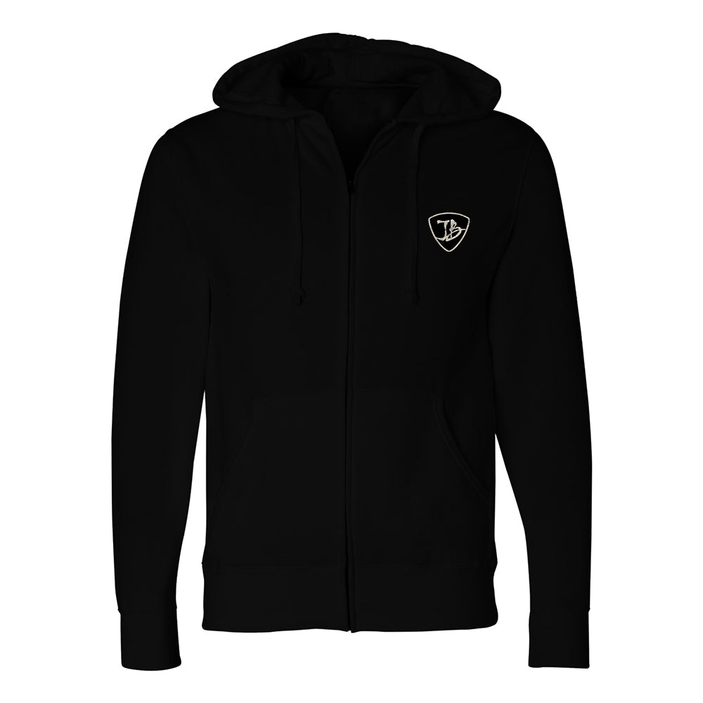 Joe Bonamassa Premium hettejakke unisex svart zip