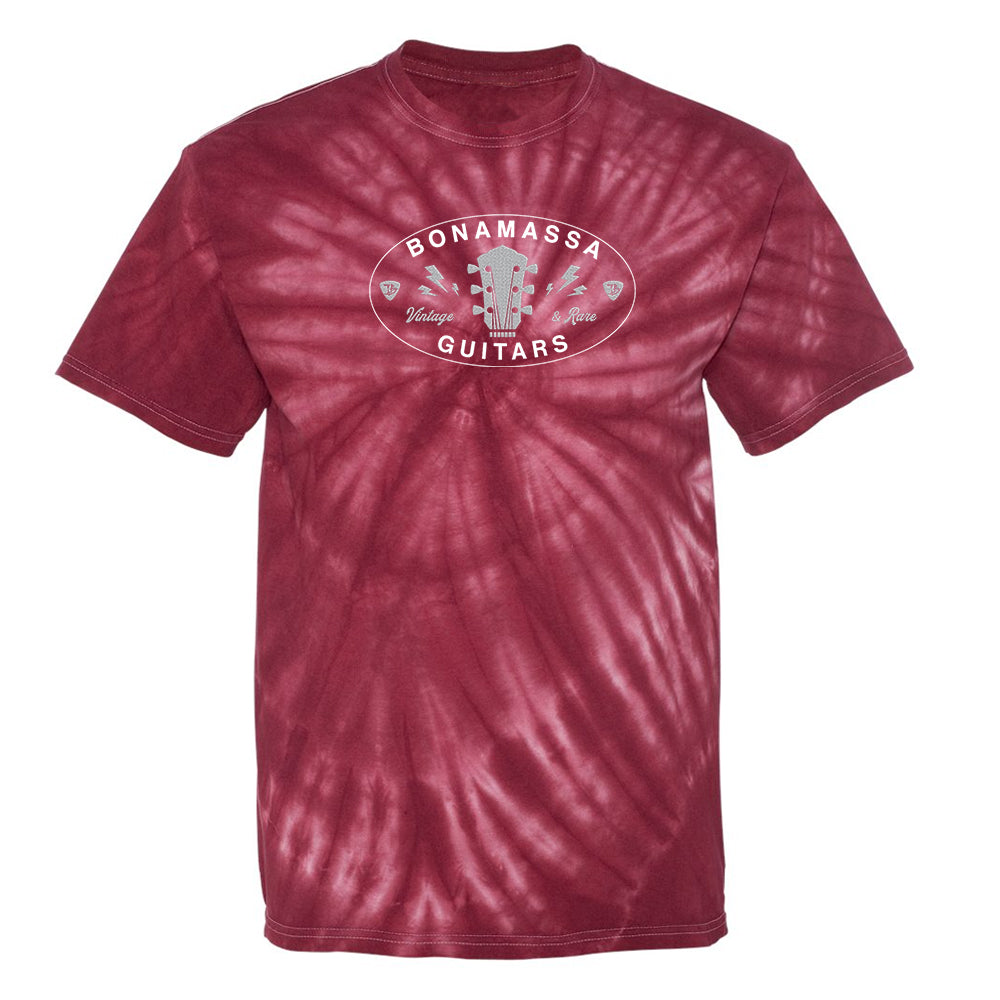 Joe Bonamassa Vintage & Rare Oval Logo tie-dye t-skjorte