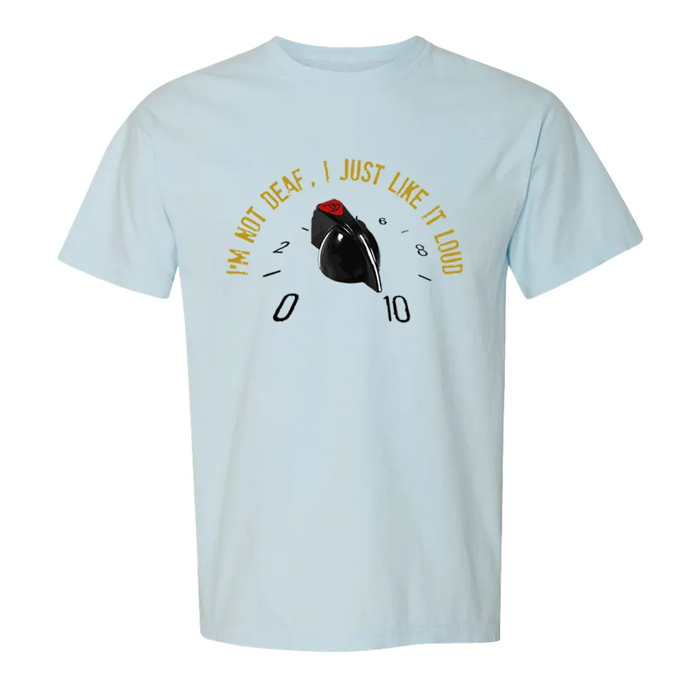 Joe Bonamassa I'm Not Deaf Comfort Colors t-skjorte pepper garment