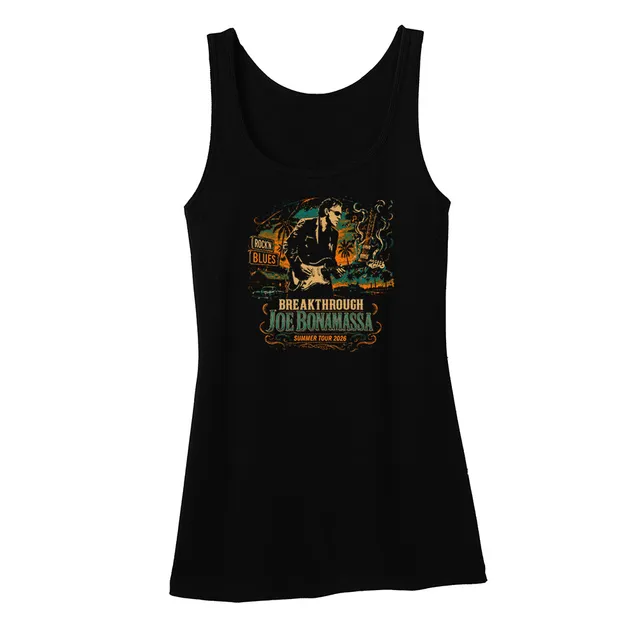 Joe Bonamassa 2026 Summer Tour singlet dame bomull