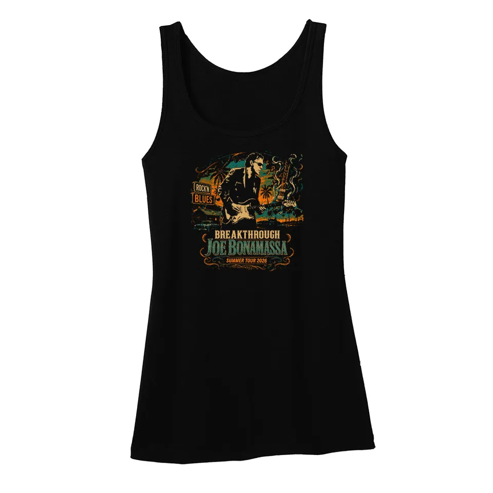 Joe Bonamassa 2026 Summer Tour singlet dame bomull