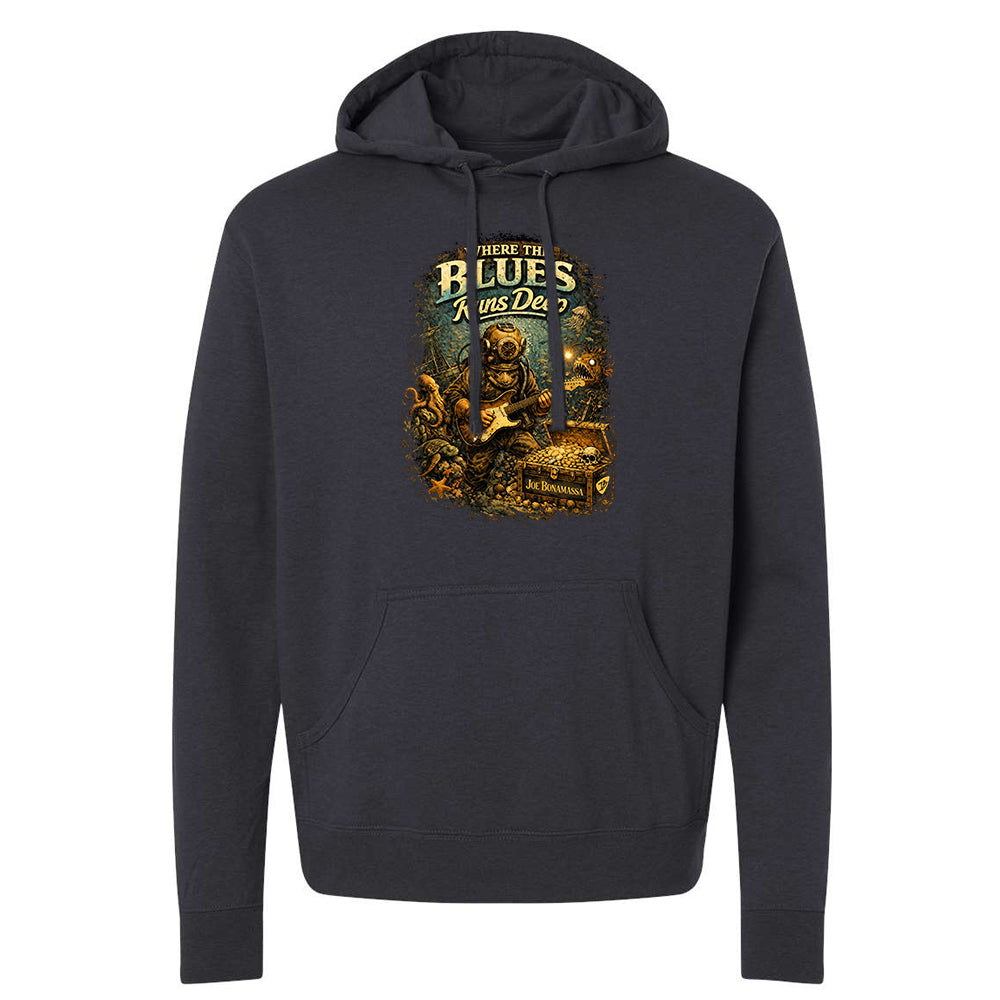 Joe Bonamassa Blues Runs Deep hettegenser svart pullover