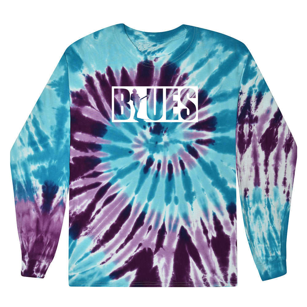 Joe Bonamassa Blues Block langermet tie dye bomull