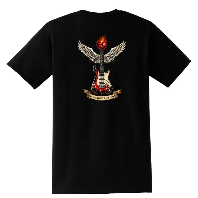 Joe Bonamassa For The Love Of The Blues Pocket T-skjorte lommetrykk