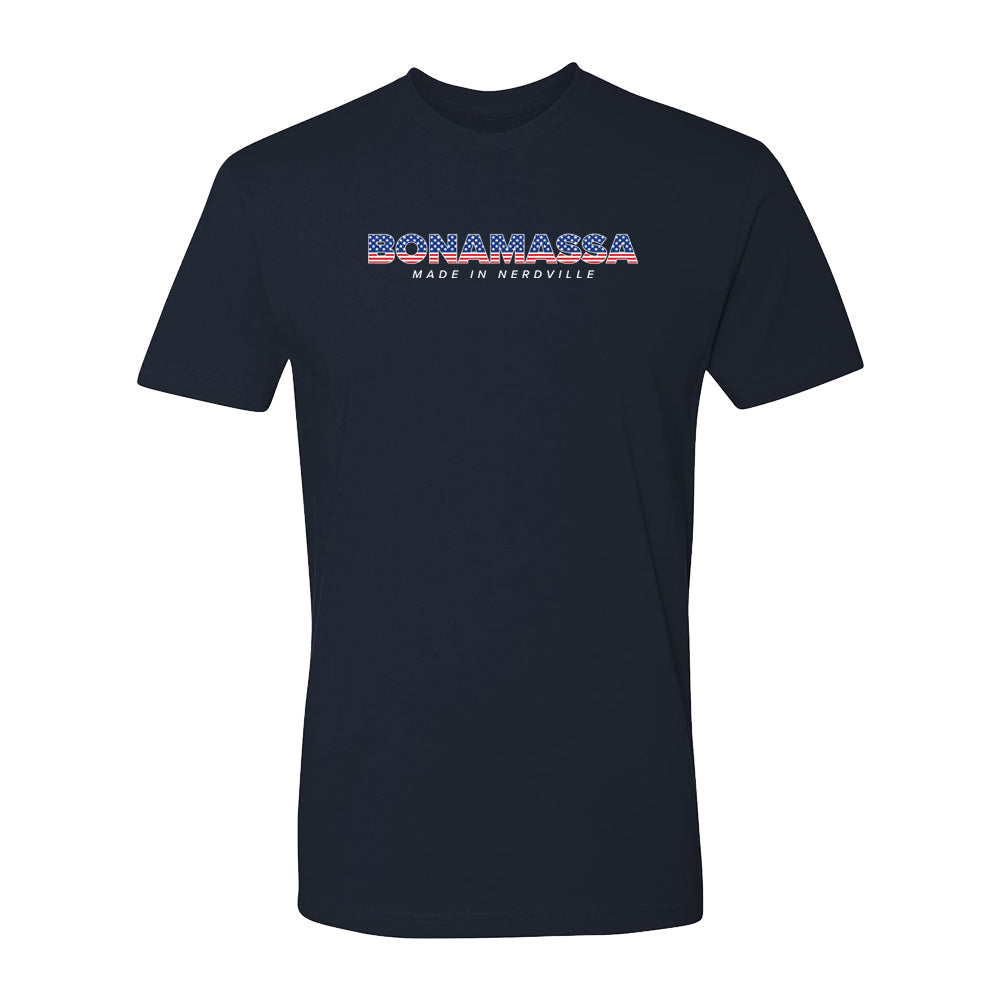 Joe Bonamassa Made In Nerdville USA Tour t-skjorte svart