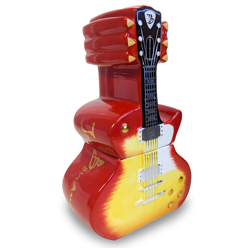 Joe Bonamassa Sunburst kjeksboks keramikk håndmalt
