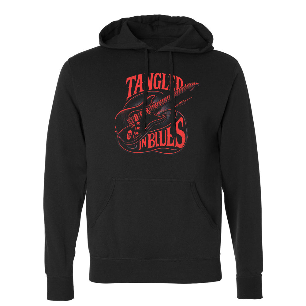 Joe Bonamassa Tangled In Blues hettegenser Rød L unisex