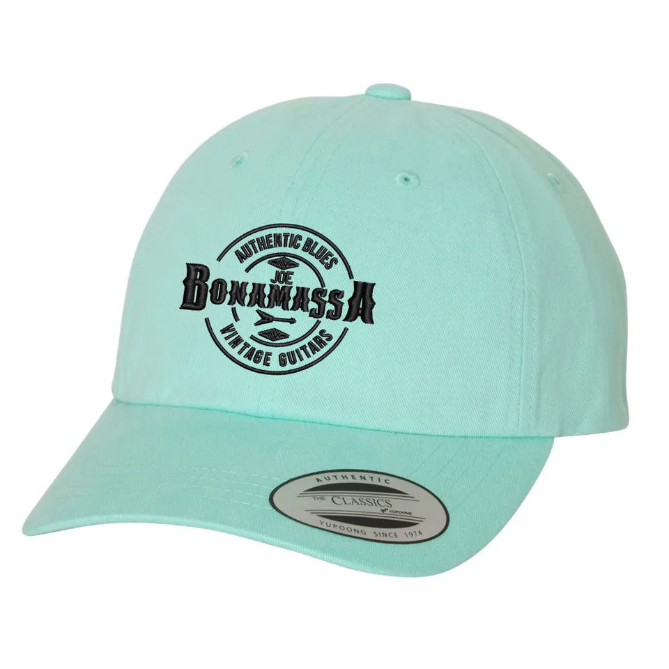Joe Bonamassa Authentic Blues dad hat blå twill bomull