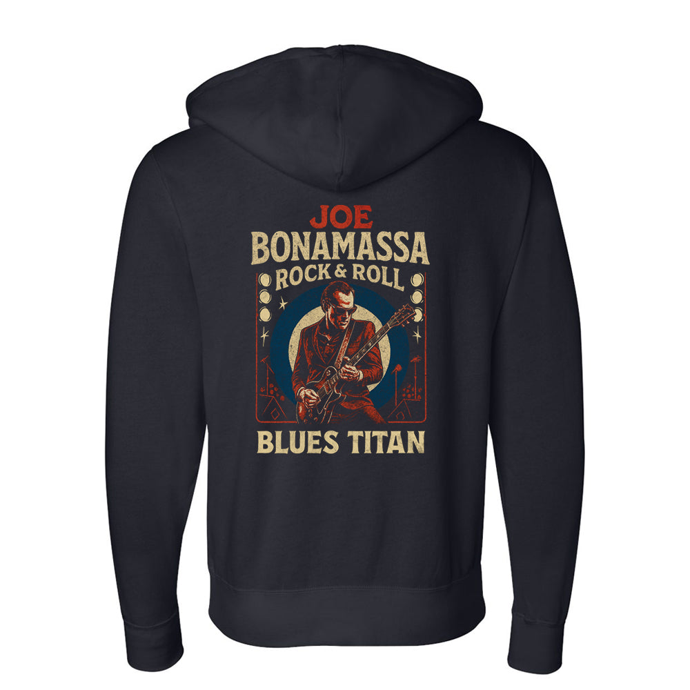 Joe Bonamassa Blues Titan Rock & Roll zip-hettegenser unisex