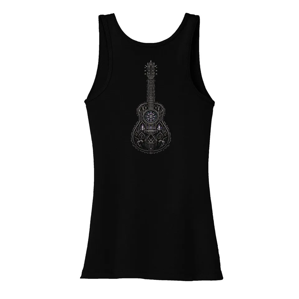 Joe Bonamassa Sacred Guitar singlet dame svart bomull