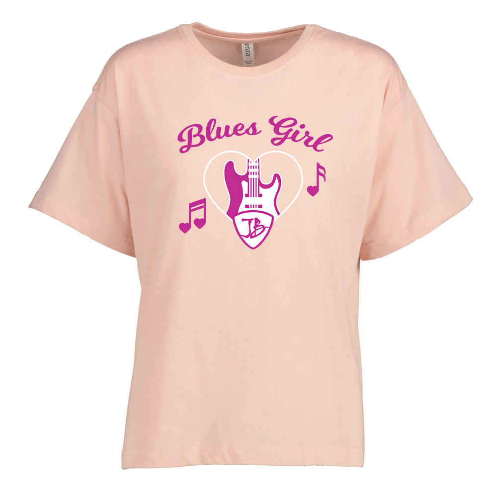 Joe Bonamassa Blues Girl Essential Boxy T-skjorte dame