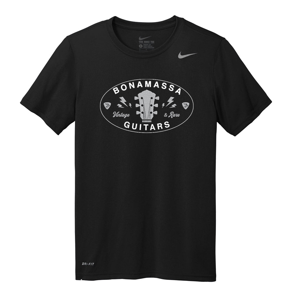 Joe Bonamassa Vintage & Rare Oval Logo Dri-FIT Legend t-skjorte svart