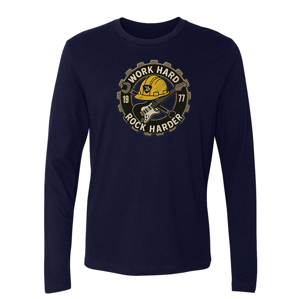 Joe Bonamassa Work Hard Rock Harder langermet svart