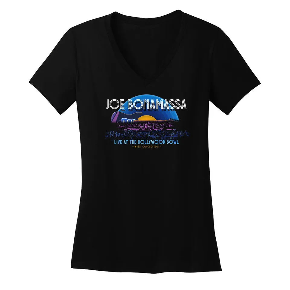 Joe Bonamassa Live at the Hollywood Bowl V-hals dame gitar