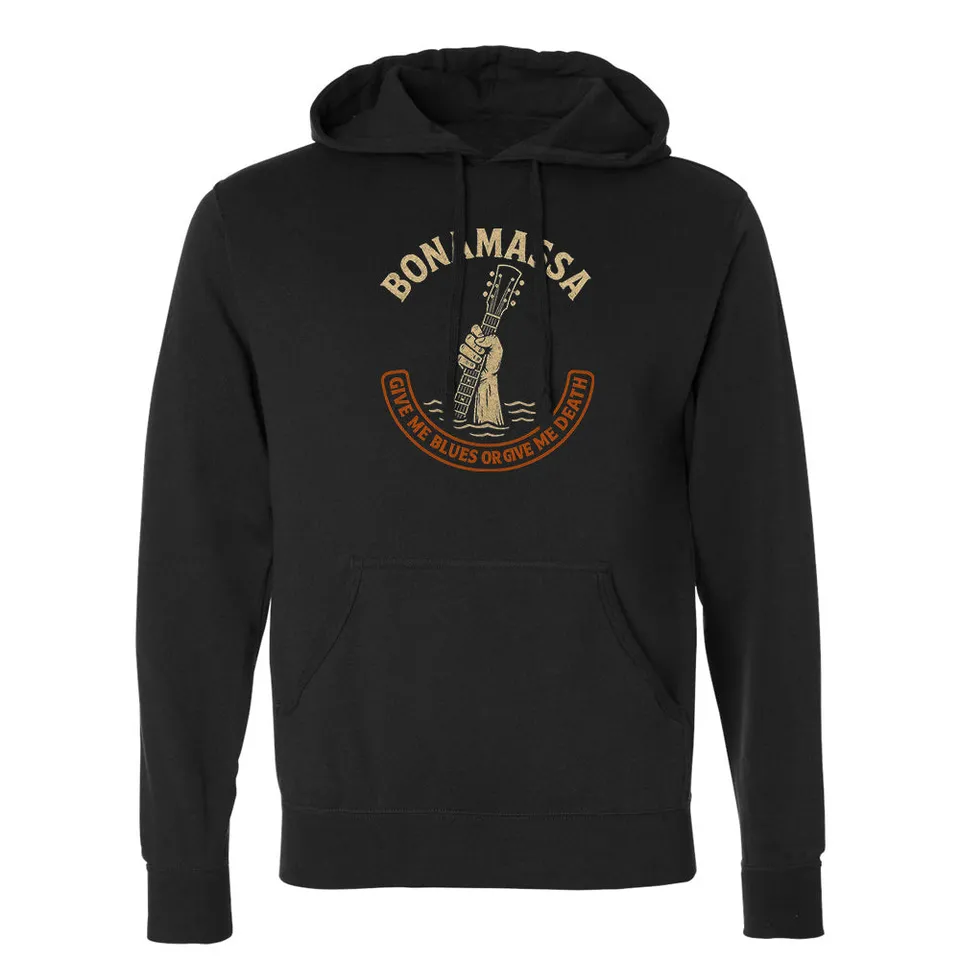 Joe Bonamassa Give Me Blues hoodie unisex svart bomull