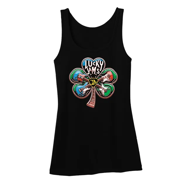 Joe Bonamassa Lucky Jams Singlet dametopp Svart bomull