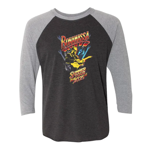 Joe Bonamassa Summer Tour 2025 t-skjorte 3/4 ermer